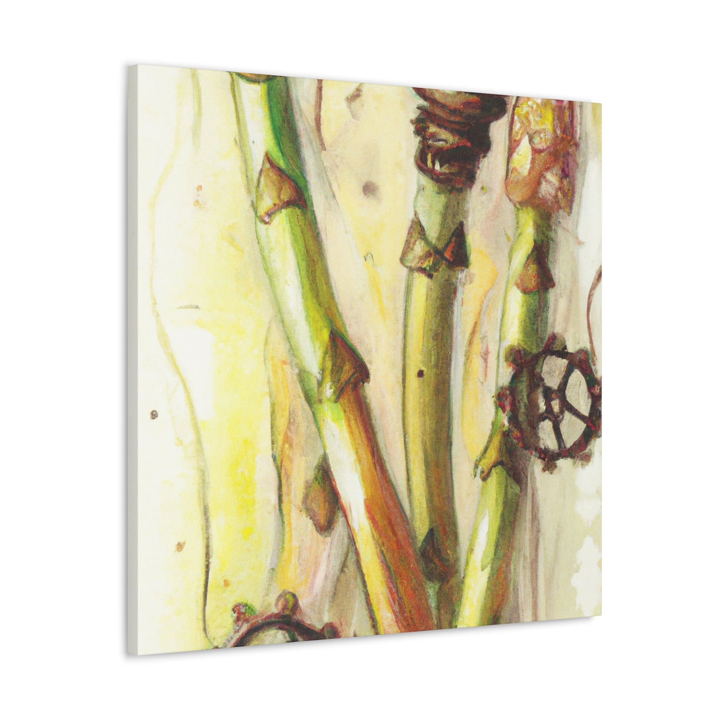 Asparagus Steampunk Dream - Canvas