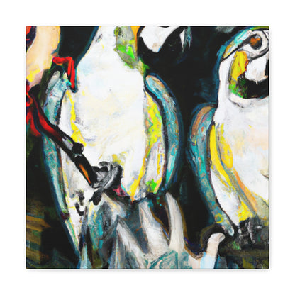 Macaw Brilliance Ablaze - Canvas