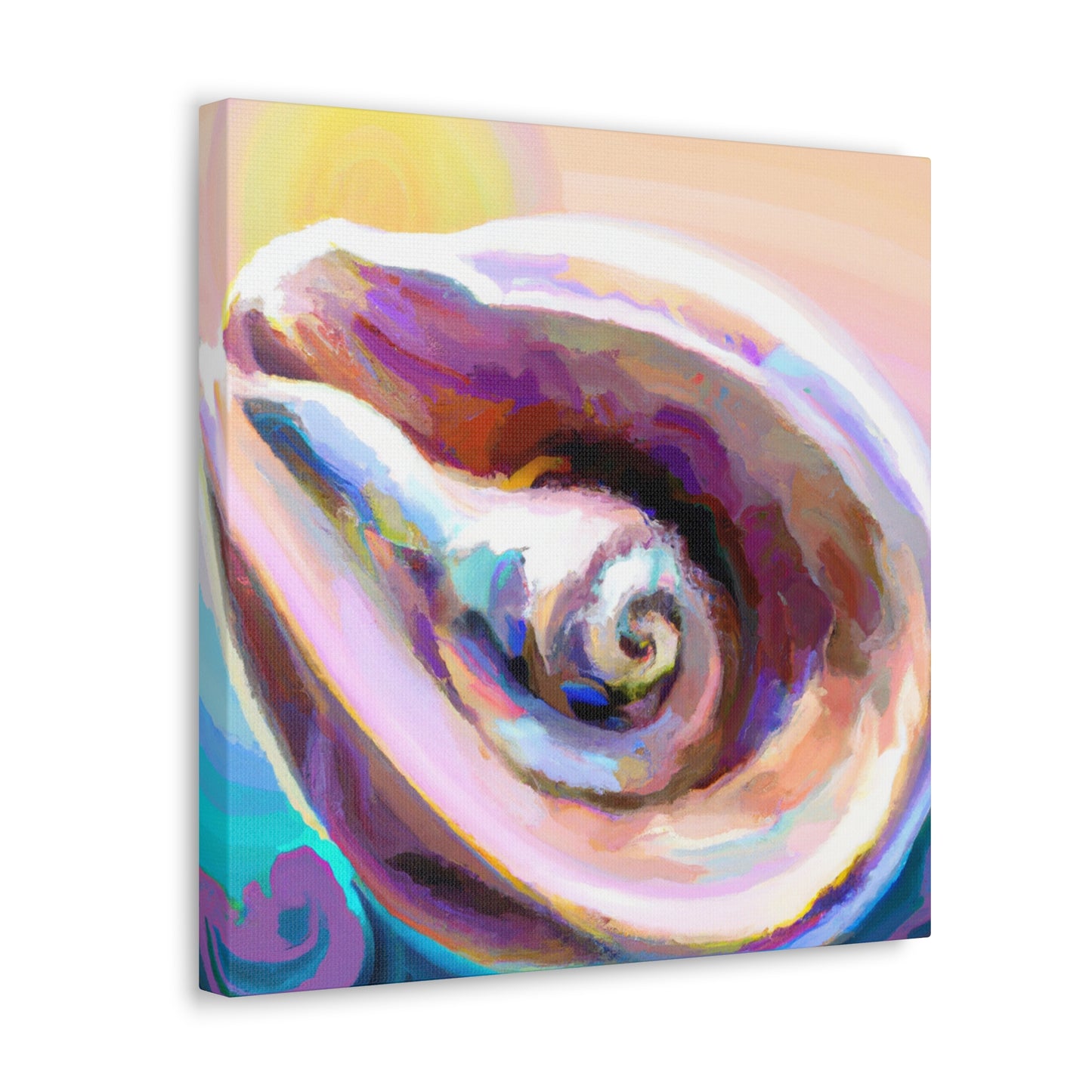 "Clam's Ocean Meditation" - Canvas