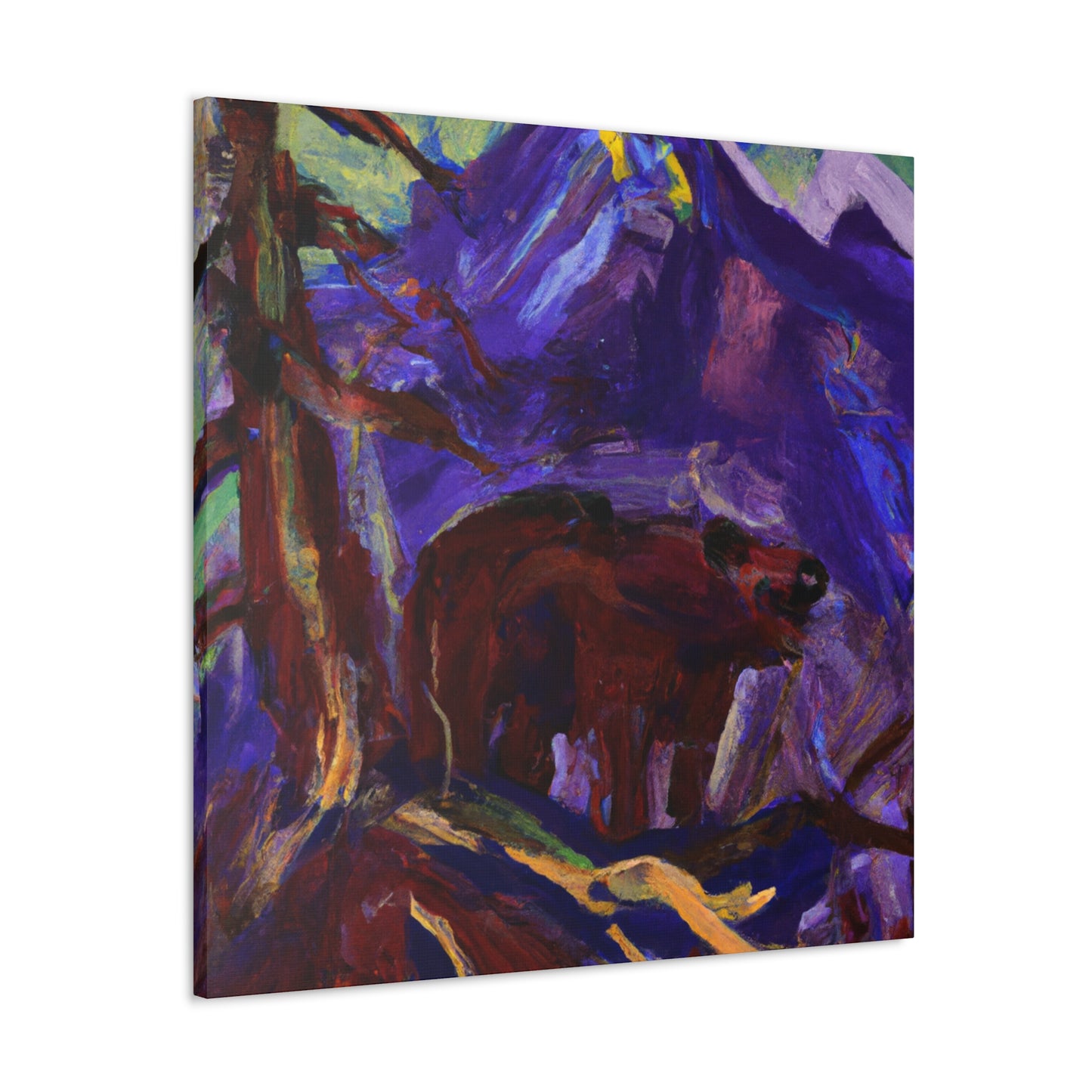 "Brown Bear Enigma" - Canvas