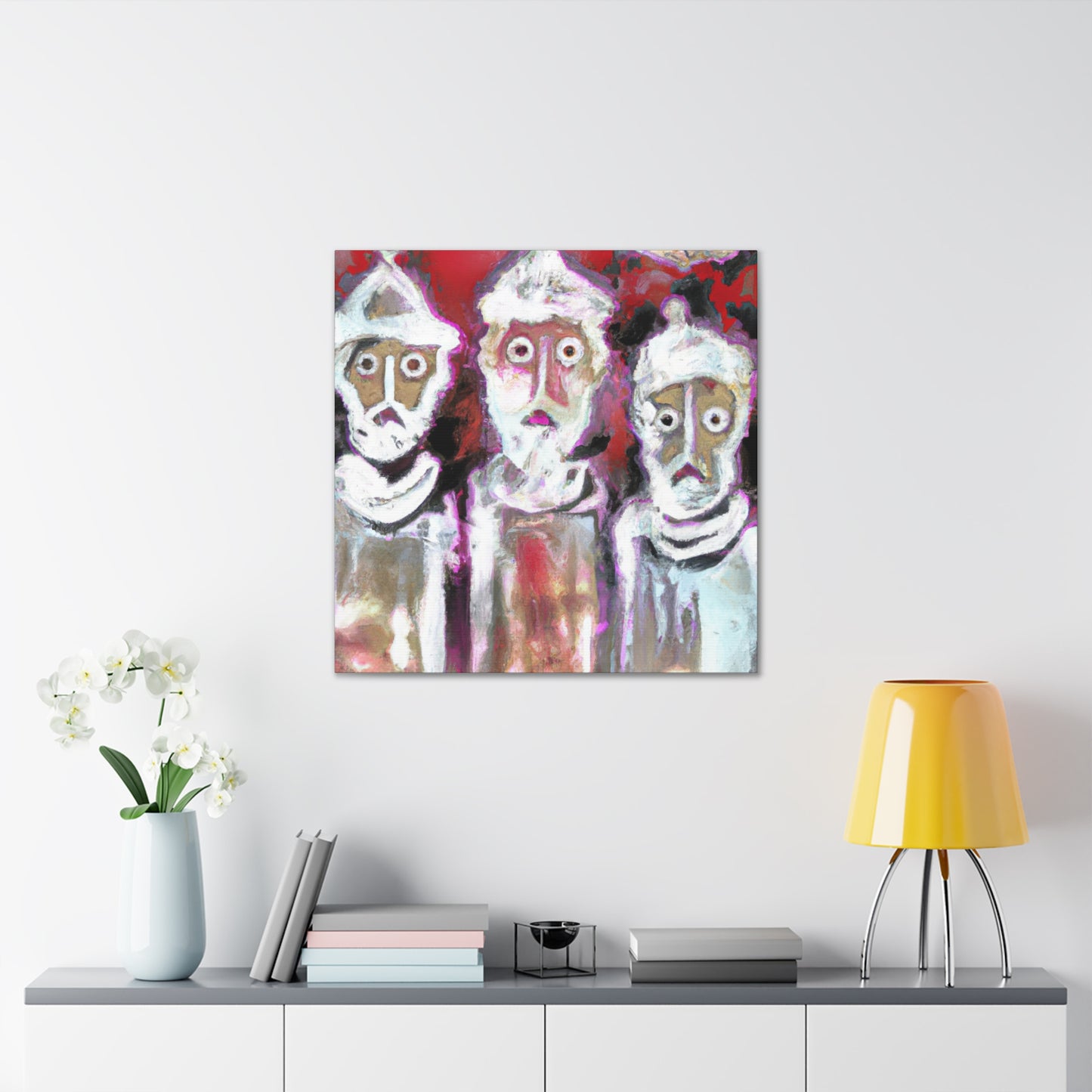 "The Three Magi Visit" - Canvas