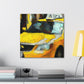 Taxi in the City - Canvas