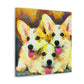 Corgi in a Dream - Canvas