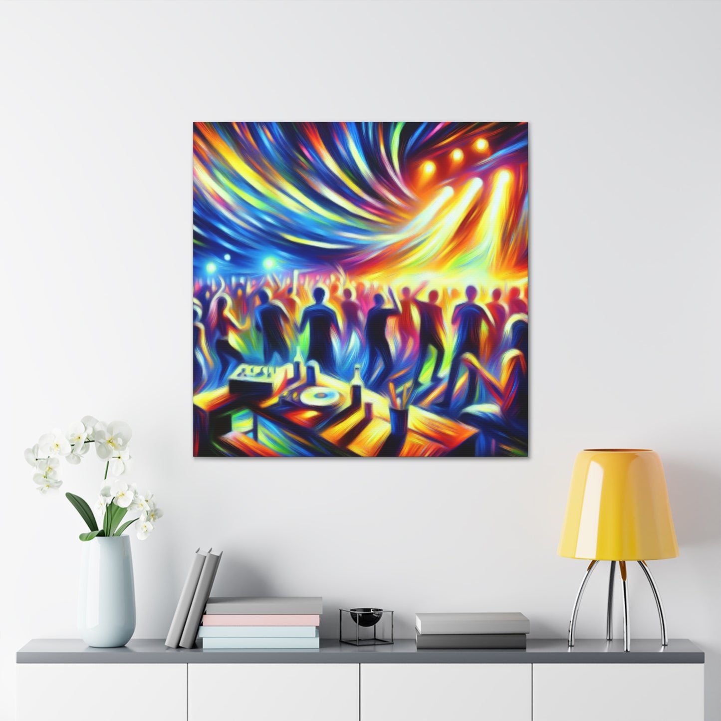 Euphoric Midnight Dance - Canvas