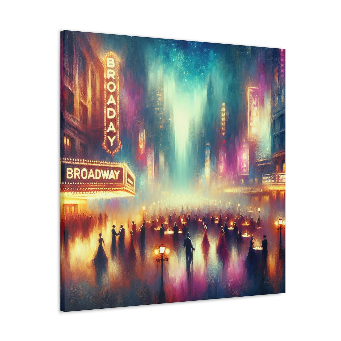 Electric Dreams on Broadway - Canvas