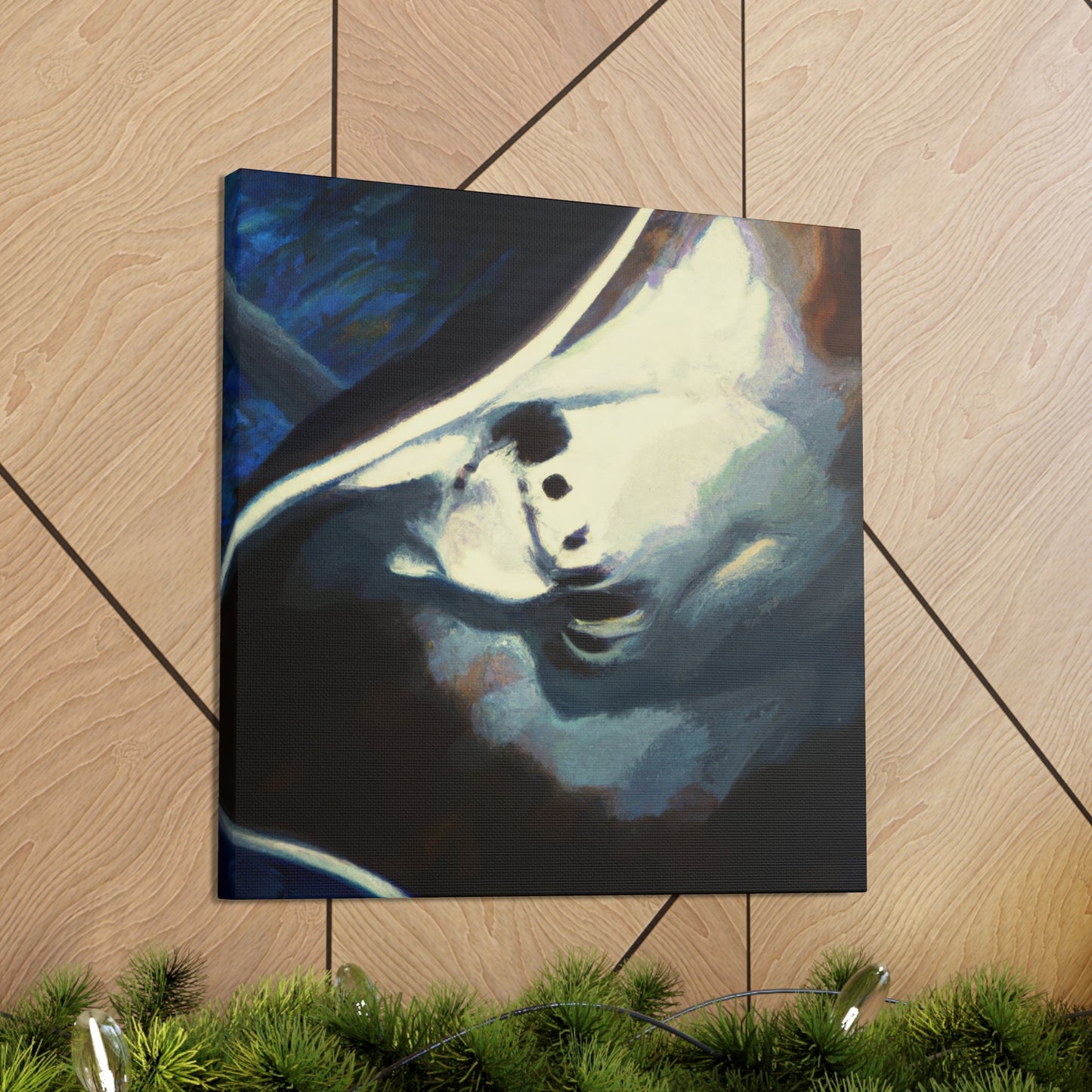 "Stingray Ocean Symphony" - Canvas