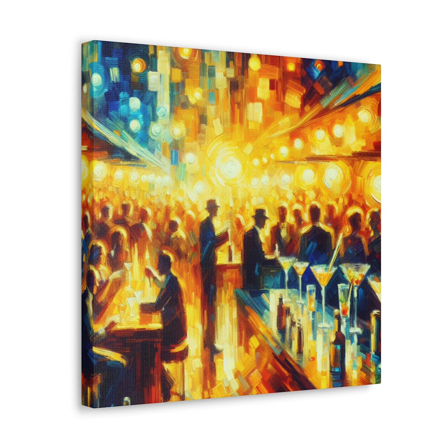 "Intoxicating Nighttime Revelry" - Canvas