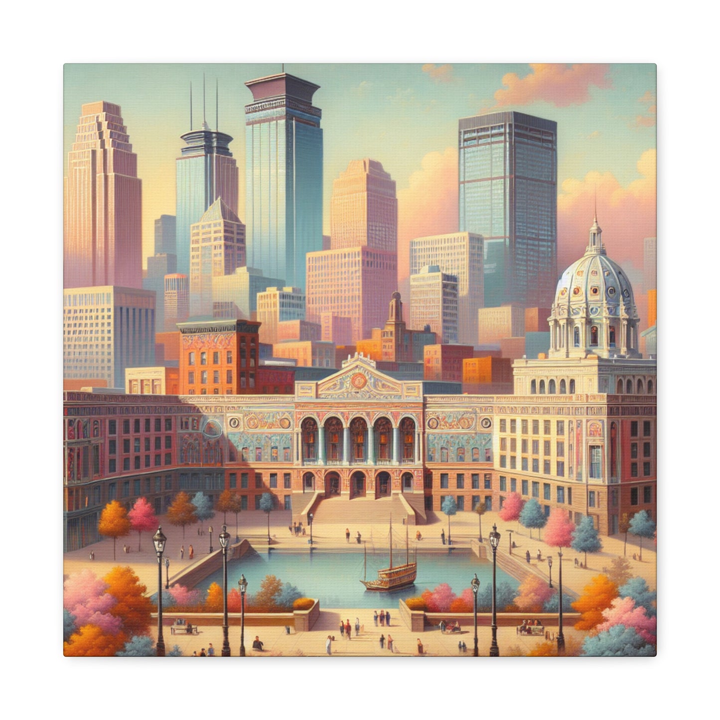 "Enchanting Minneapolis Splendor" - Canvas