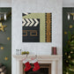 Starry Movie Clapboard - Canvas