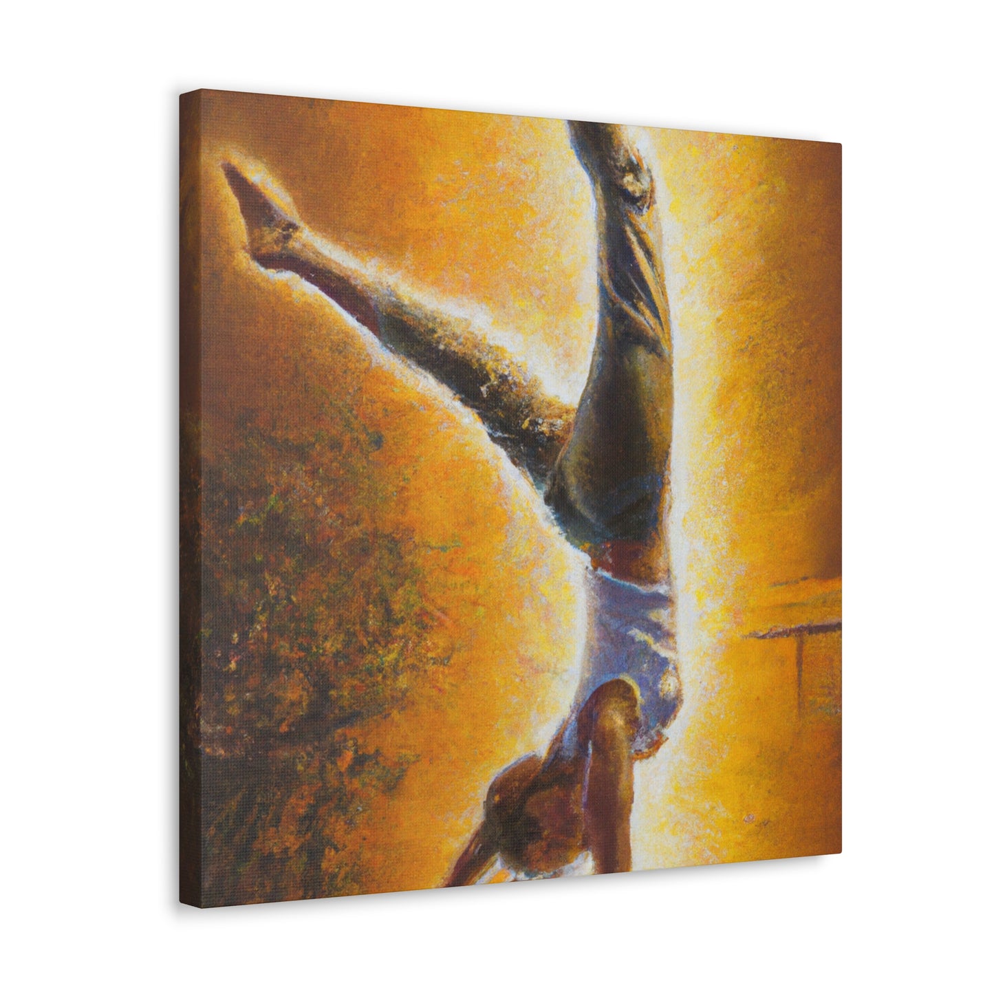 Yoga in Reflection - Canvas