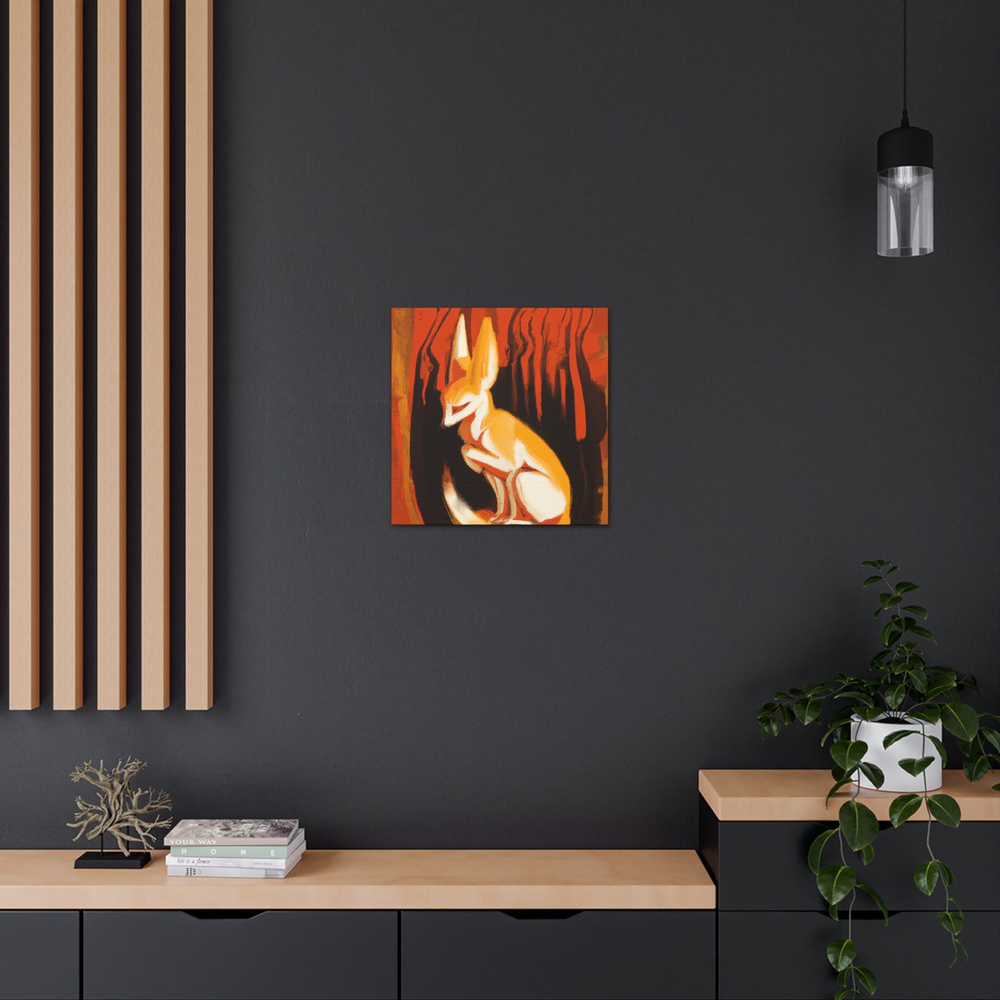 Fennec Fox Beauty - Canvas