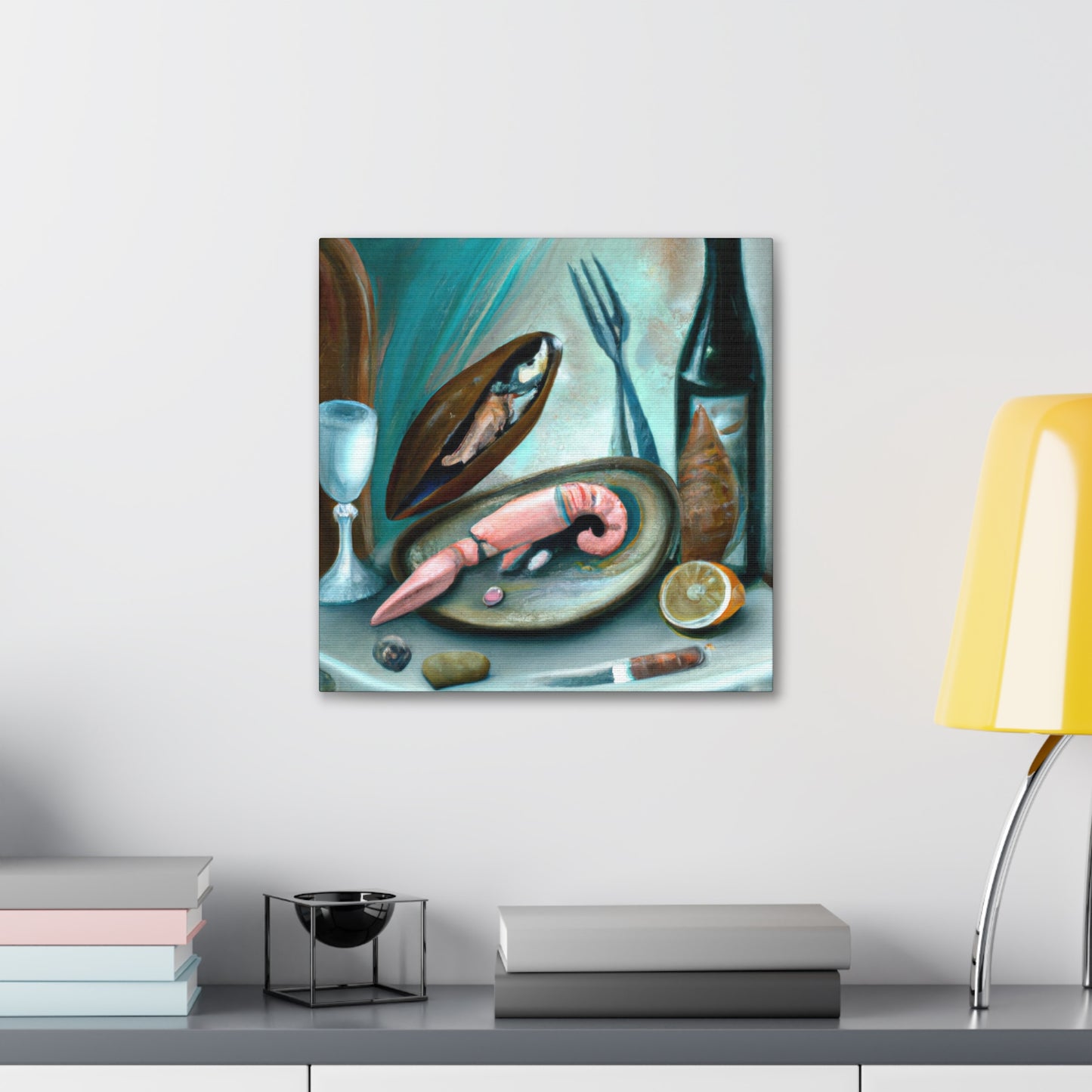 Seafood Surreal Dream - Canvas