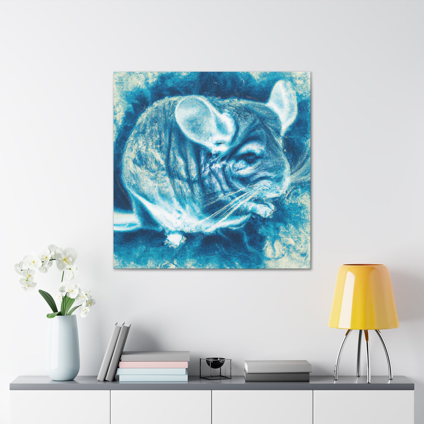 Chinchilla Hyperrealism - Canvas