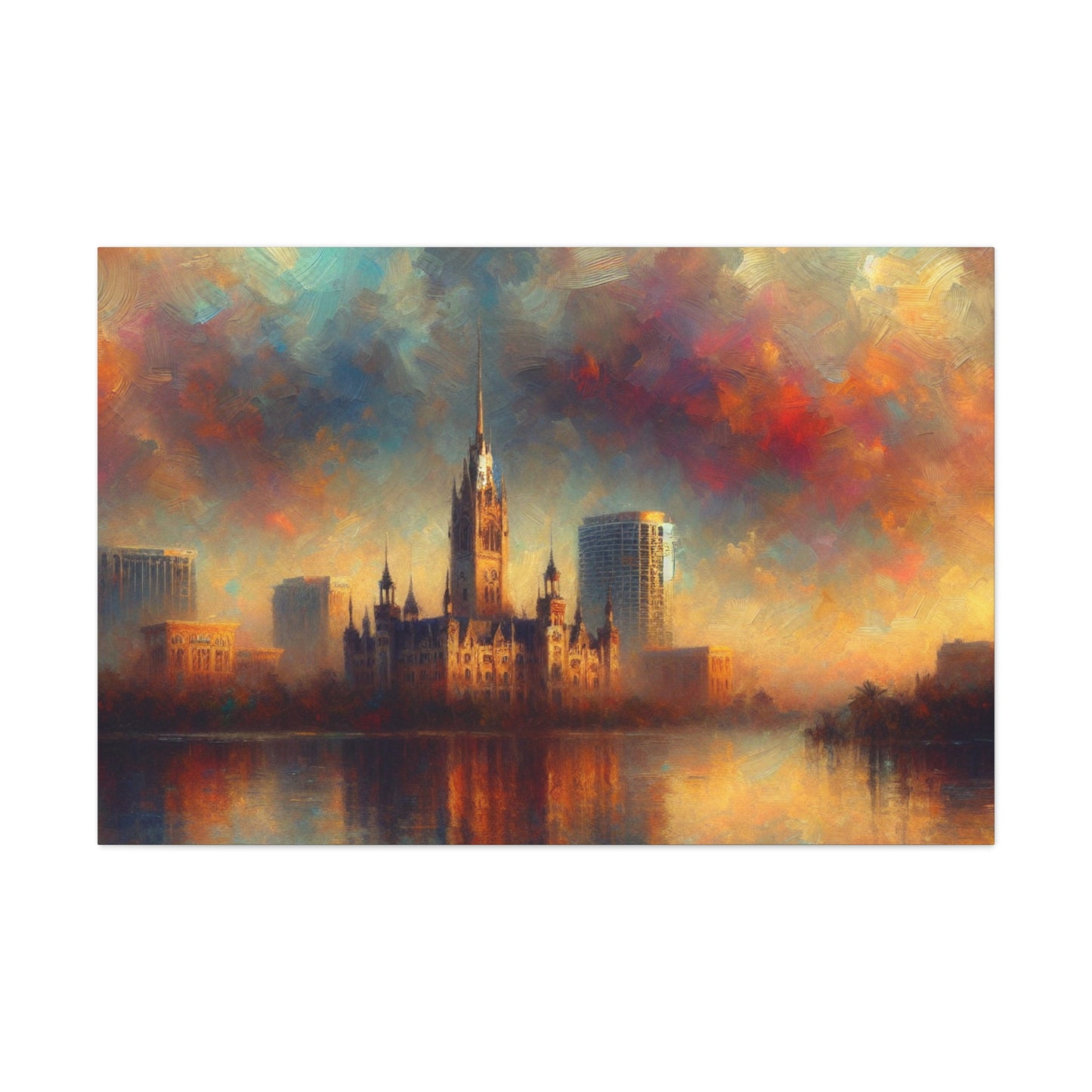 "Glorious Orlando's Renaissance Splendor" - Canvas