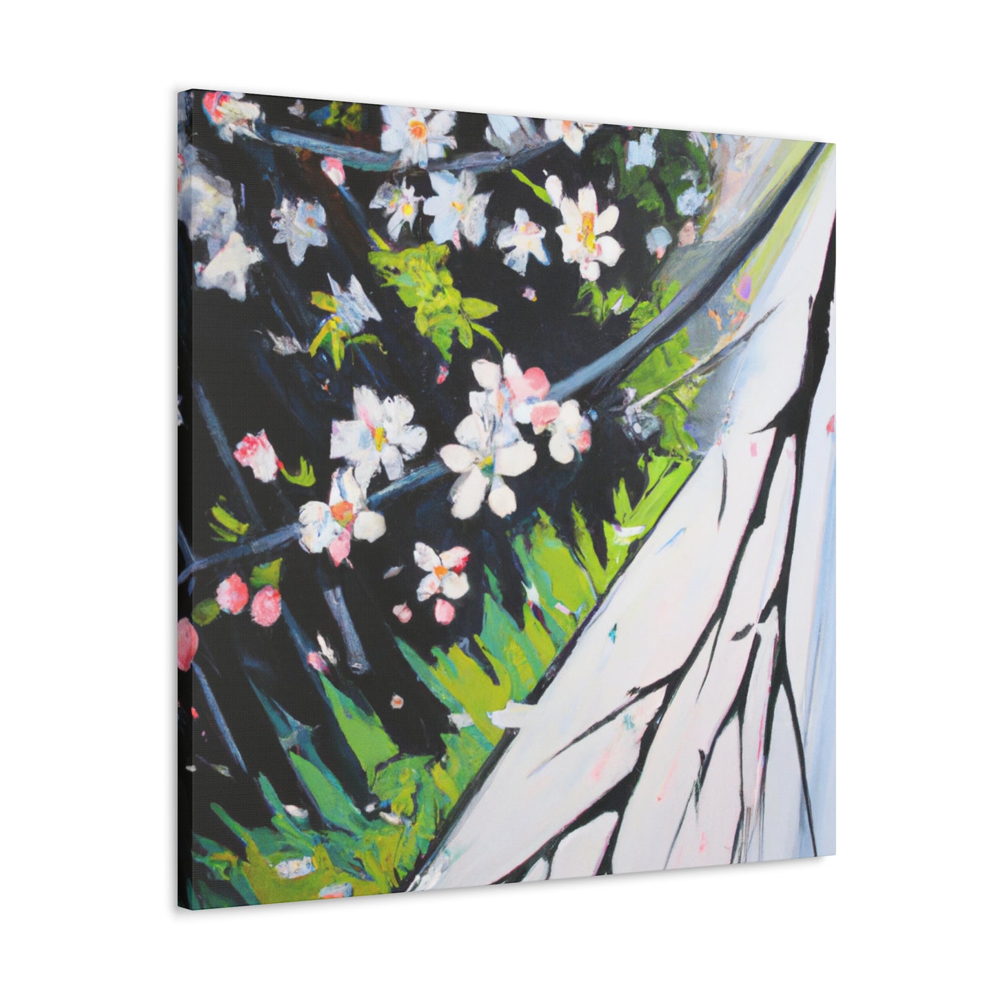 Cherry Blossom Oasis - Canvas