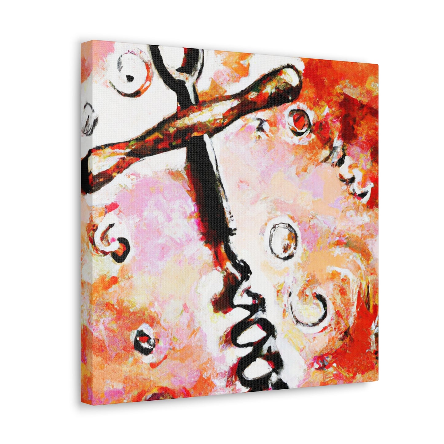 The Corkscrew Twirls - Canvas