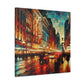 Vibrant Urban Stages - Canvas