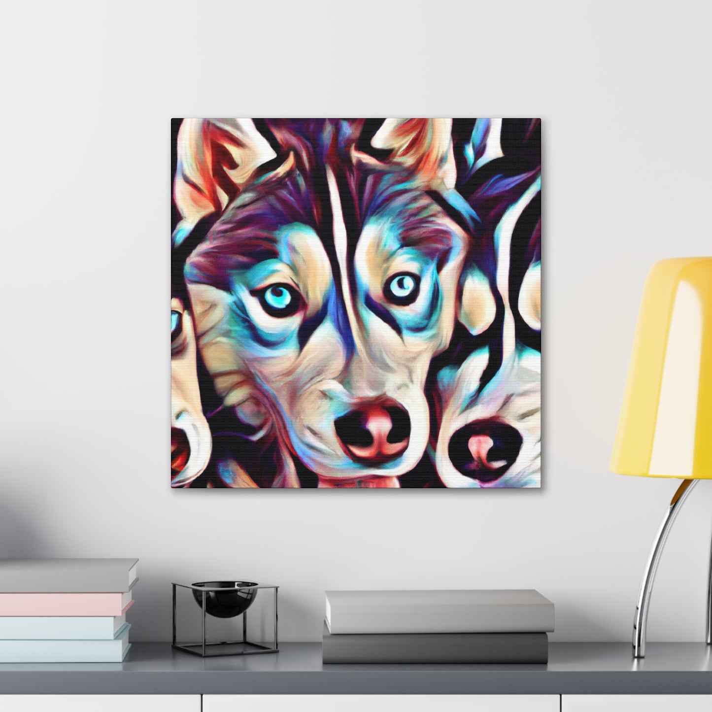 Siberian Husky Majesty - Canvas