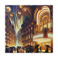 Enigmatic City Lights - Canvas