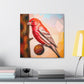 House Finch Surrealism - Canvas