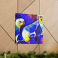 Budgies in Dreamland - Canvas