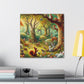 Enchanted Woodland Whispers - Canvas