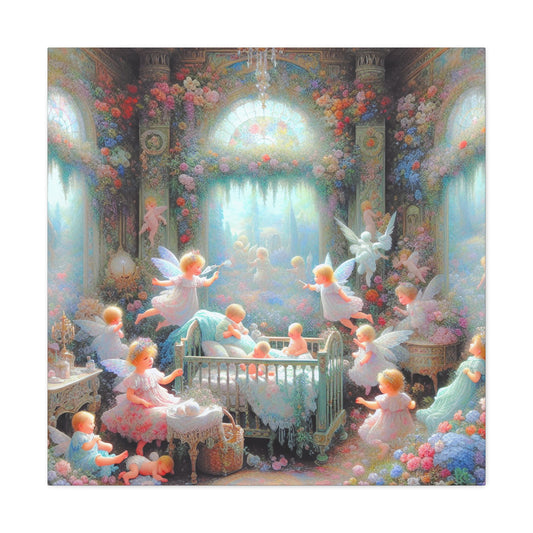 Whimsical Garden Phantasm - Canvas