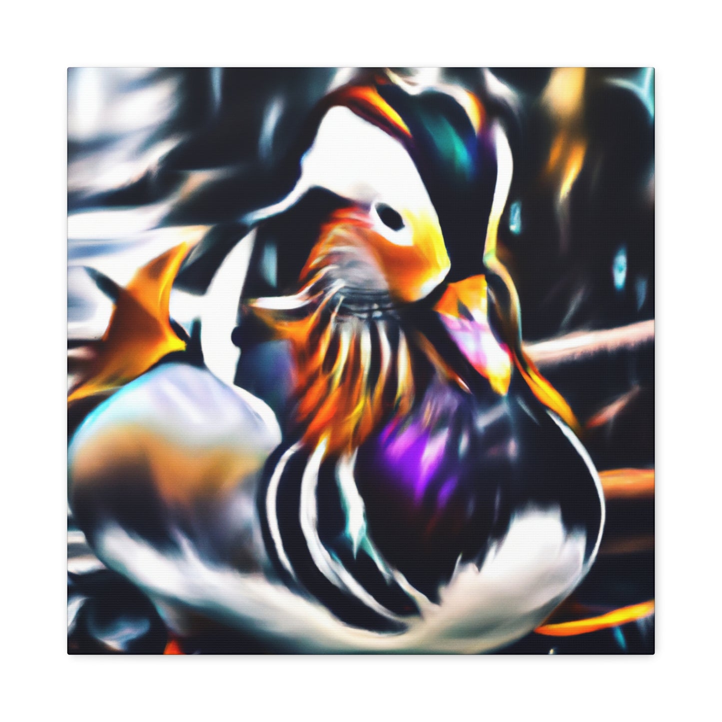 "Mandarin Duck Symphony" - Canvas