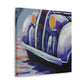 Classical Automobile Swirl - Canvas