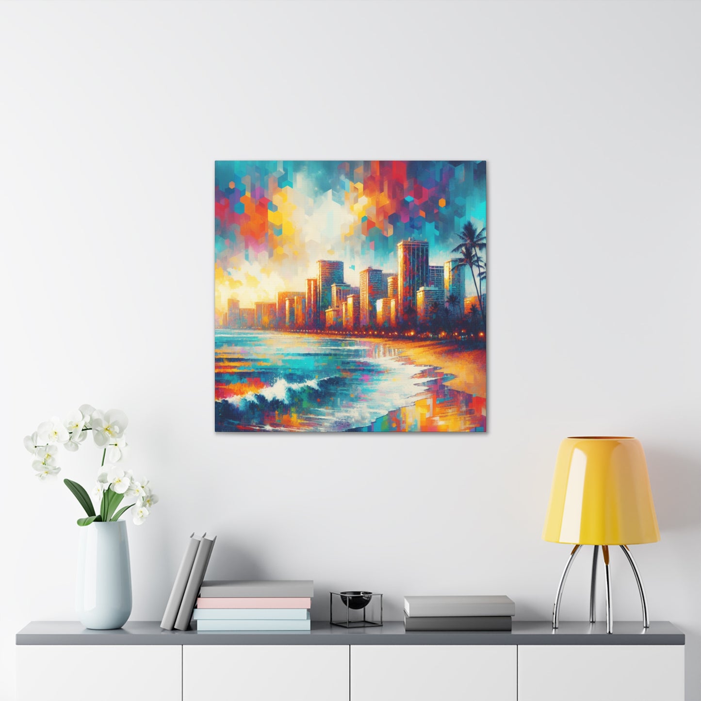 Island Paradise Awakening - Canvas