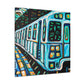 Subway Train Vizionary - Canvas