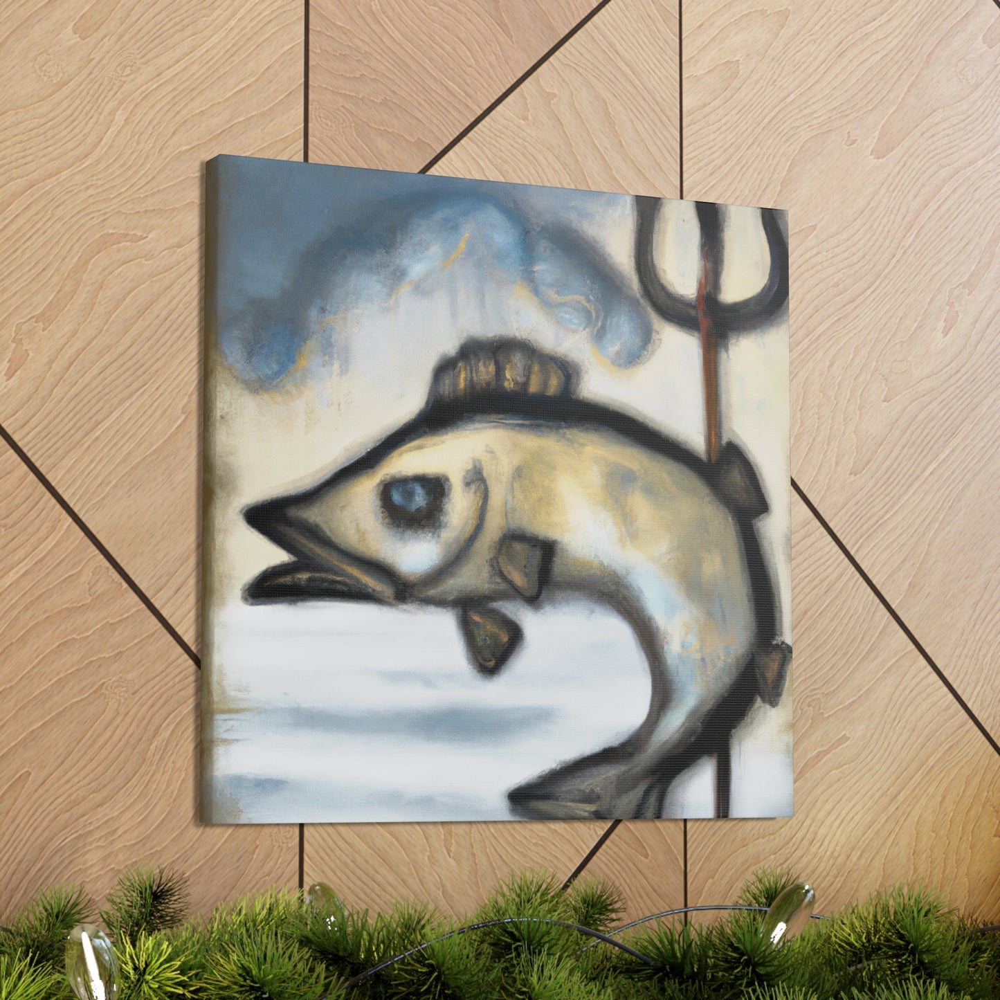 "Walleye of Surrealism" - Canvas