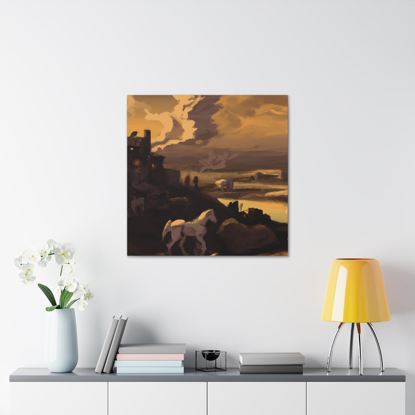 Western Vista Majesty - Canvas