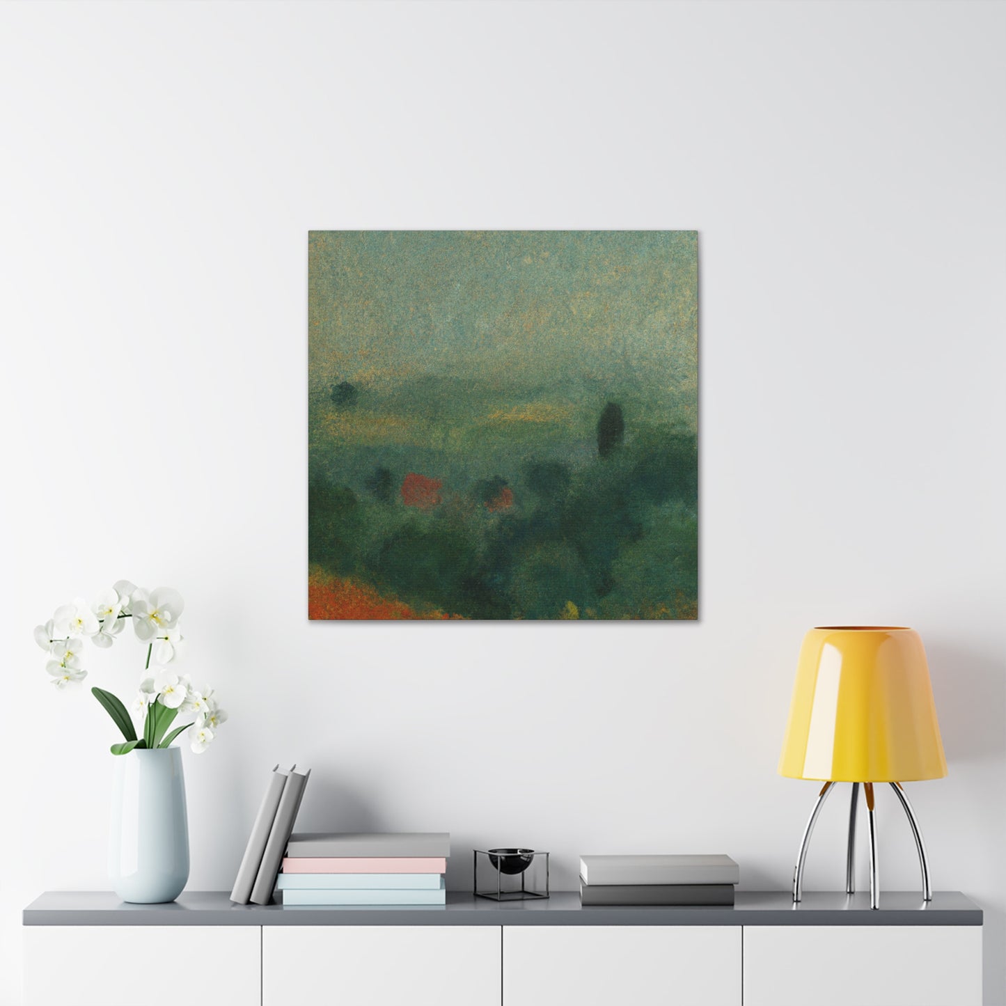 "Countryside Reflections Impression" - Canvas