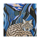 "Bobcat in Art Deco" - Canvas