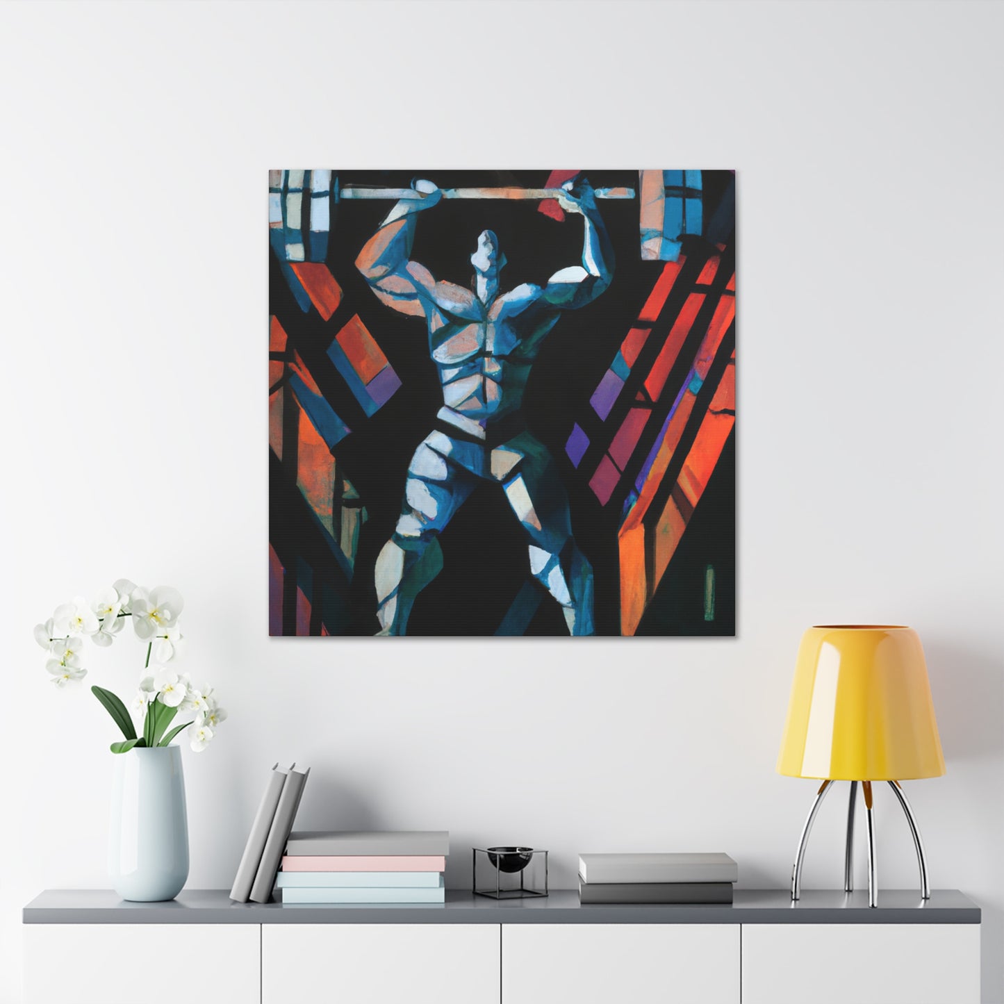 "Strength and Vigor Lifting" - Canvas