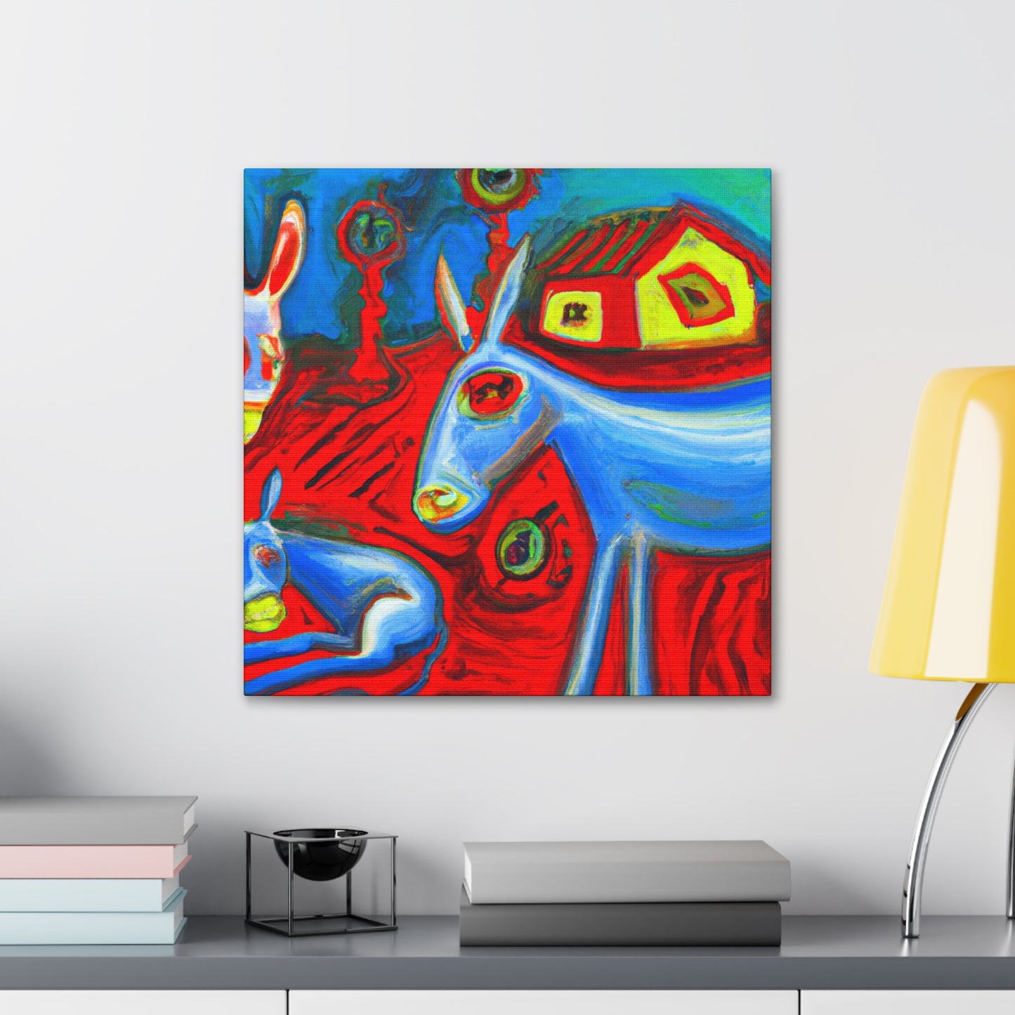 Mule in Dreamland - Canvas