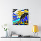 "Majestic Bald Eagle Painting" - Canvas