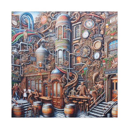 Ales & Alleyways - Canvas