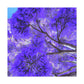 Jacaranda Deco Dreaming - Canvas