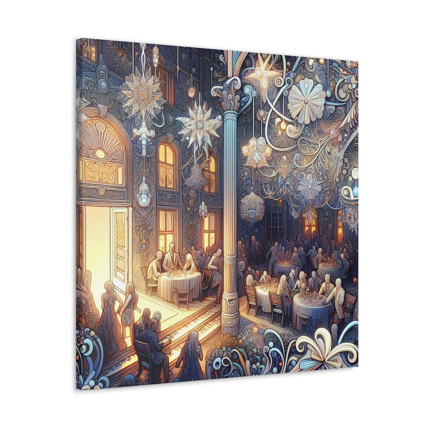 Enchanting Evening Extravaganza - Canvas