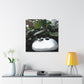 Mushroom White Dreaming - Canvas