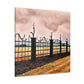 "The Barnyard Barrier" - Canvas