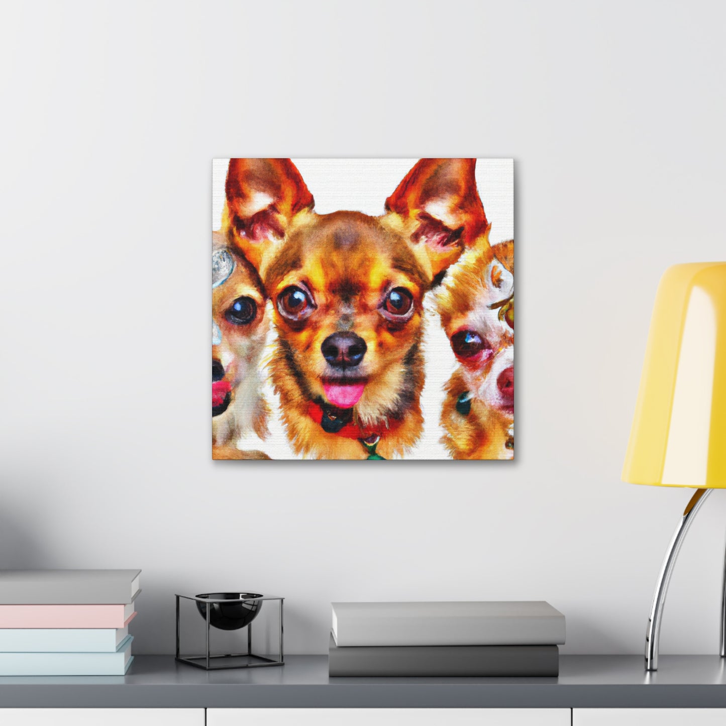 "Proud Chihuahua Pup" - Canvas