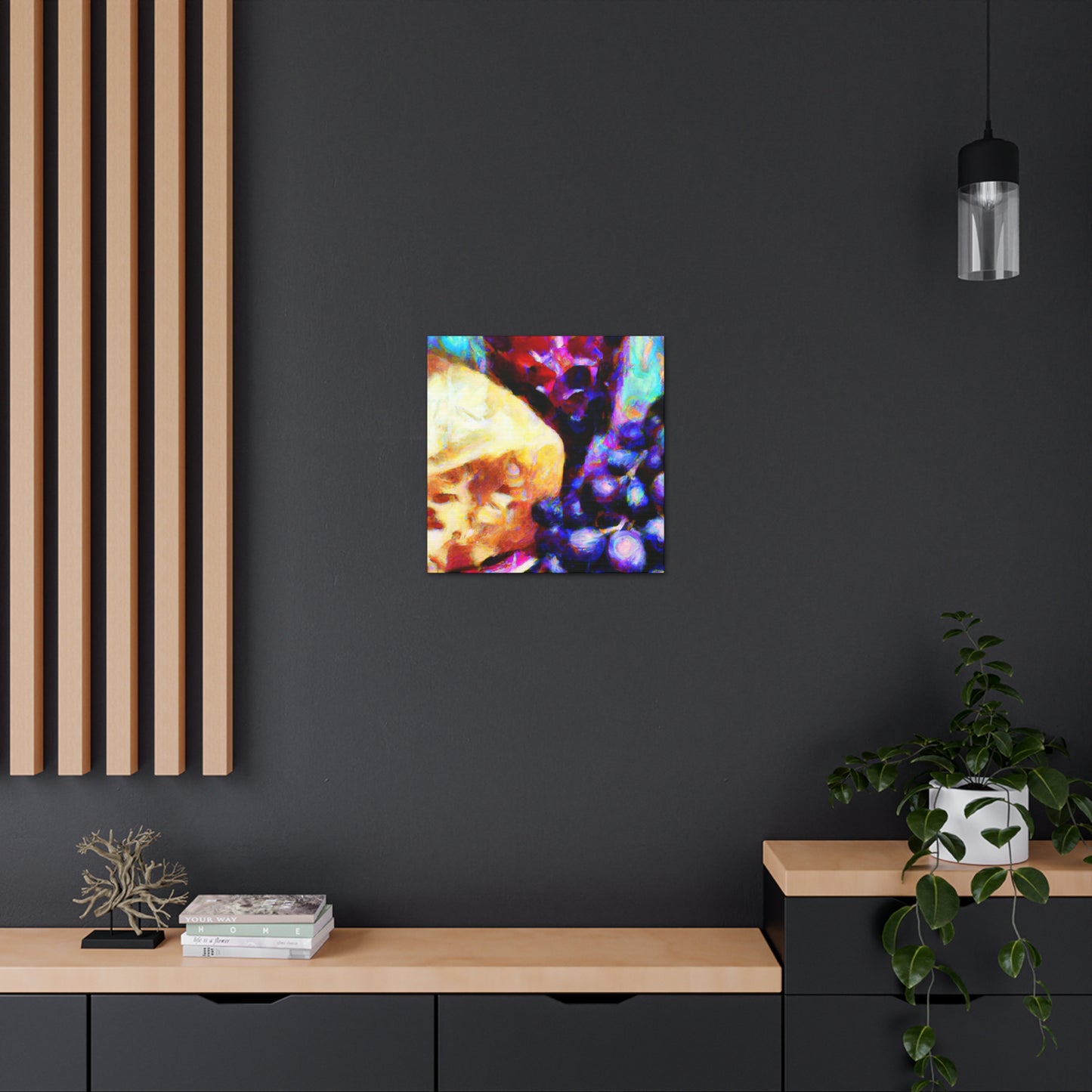 Grapes and Cheese Marvel - Canvas