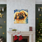 Pekingese Poised Elegance - Canvas