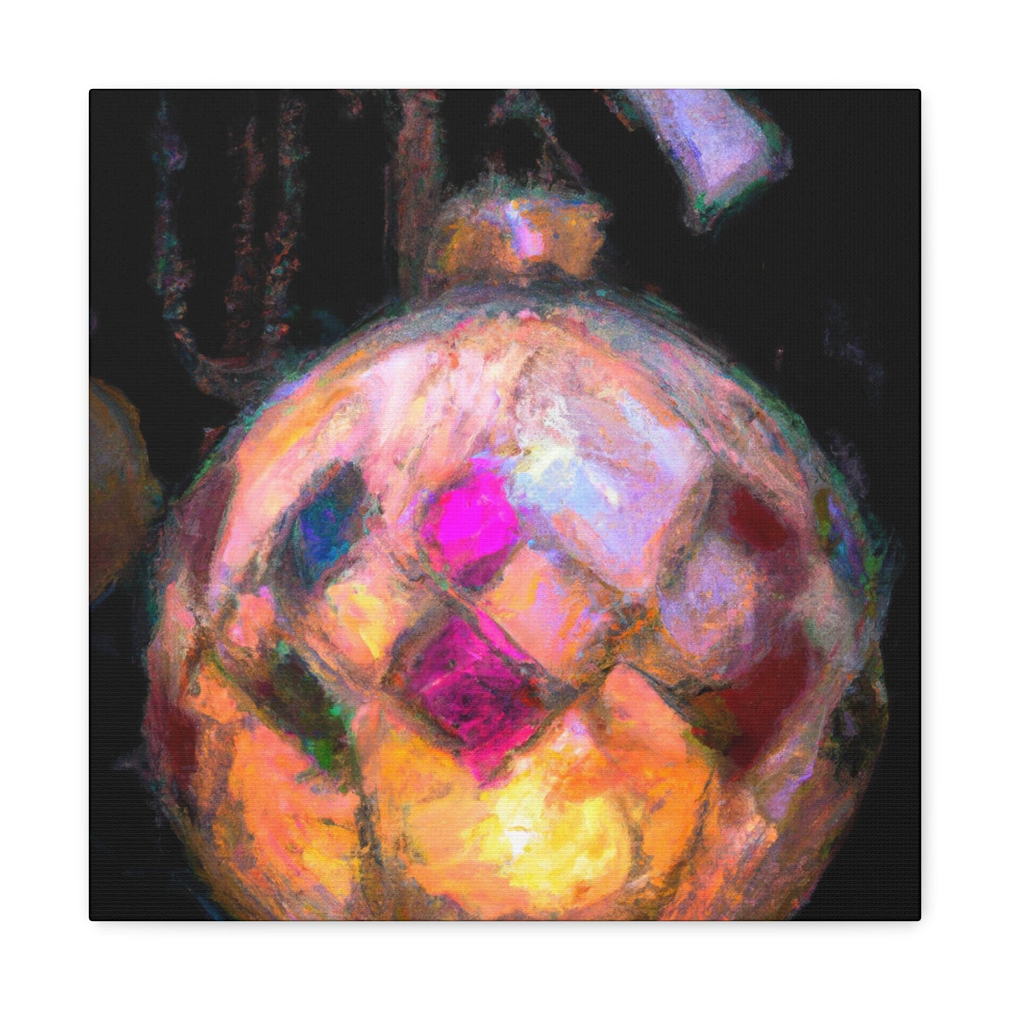 Christmas Ornament Glow - Canvas