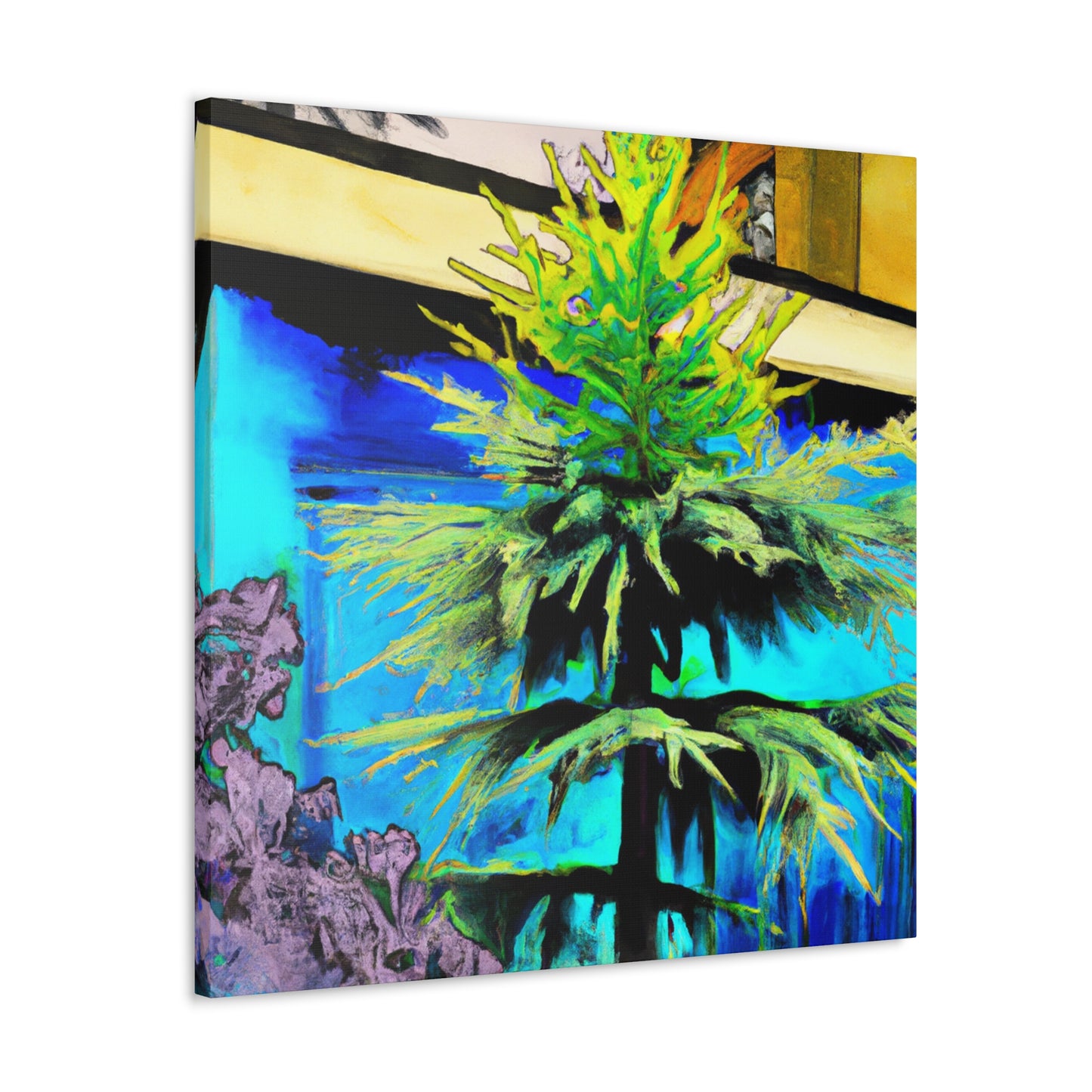 Fir Tree Reverence - Canvas