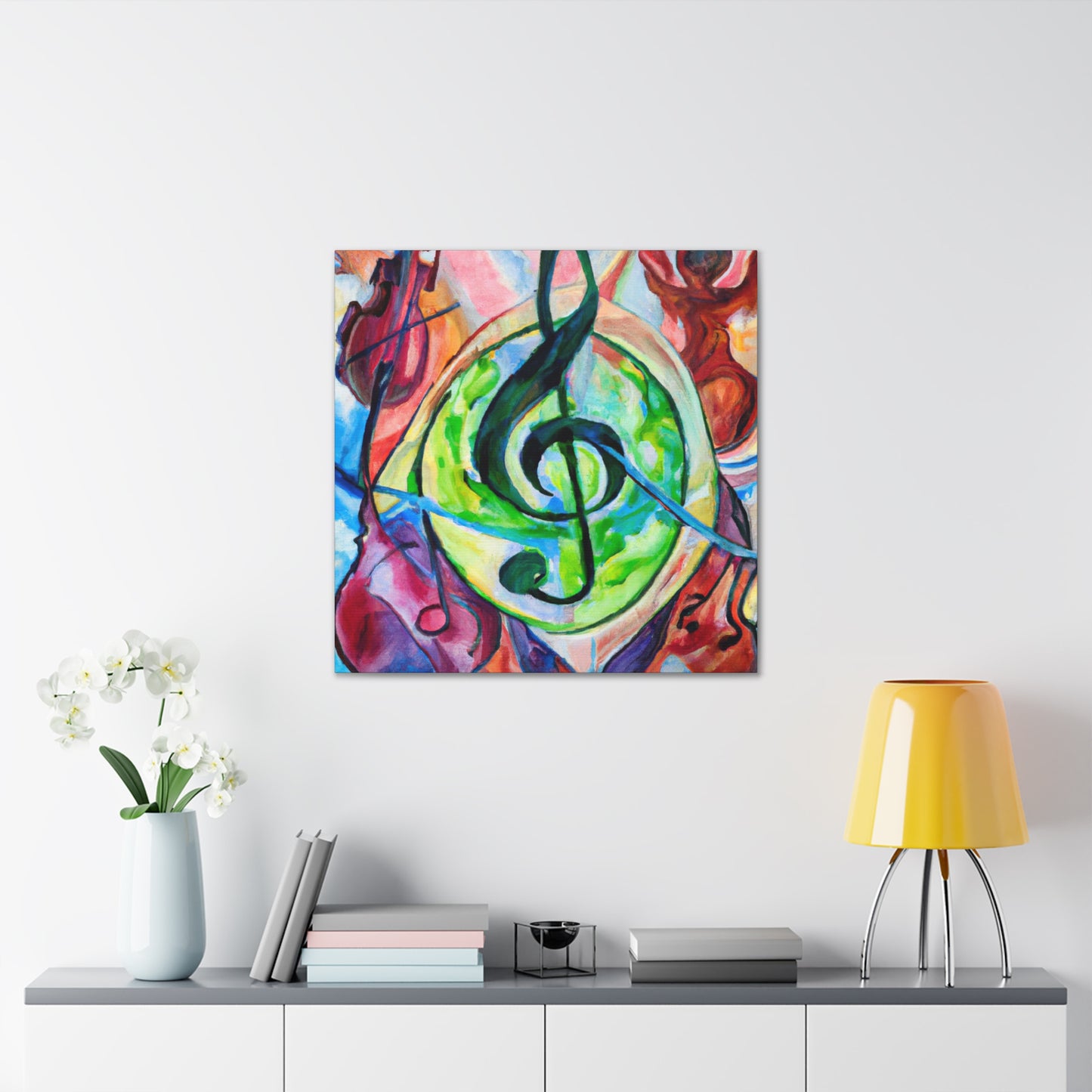 "A Melody of Colors" - Canvas