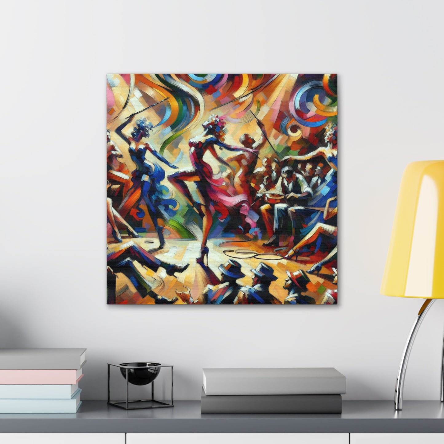 "Brilliance Unveiled: Renaissance Revelry" - Canvas